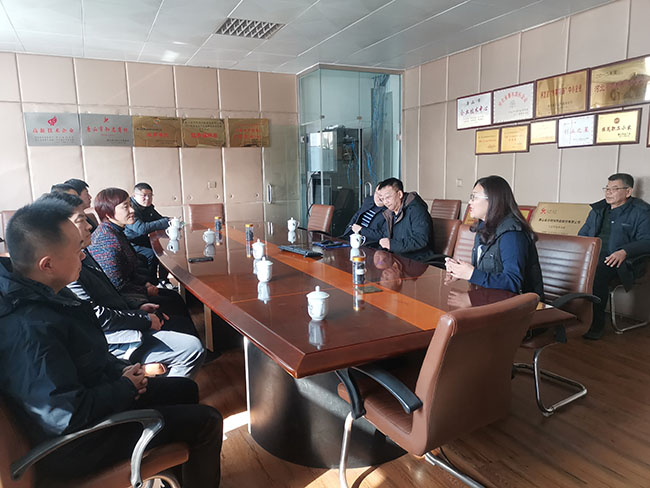 Шандонг федерација индустрије и трговине посетила је компанију Тангсхан Јинсха